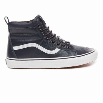 Vans Sk8-Hi Mte - Miesten Korkeavartiset tennarit - Sky Captain/Leather